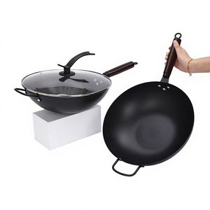Olla de Acero Inoxidable 316 de 4L con Mango de Madera, Resistente a Altas Temperaturas, Antiadherente, con Tapa de Vidrio Templado, 15 Años de Experiencia de Fábrica - Product Image 1