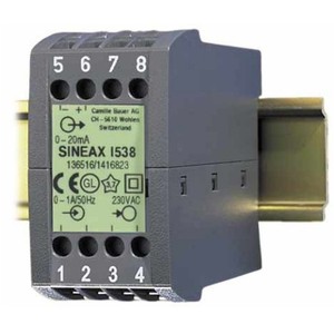 เครื่องส่งสัญญาณกระแสไฟฟ้า Camille Bauer Sineax I538 0-20mA 230VAC แบบ 8 ขา สำหรับใช้งานในอุตสาหกรรม - Product Image 4