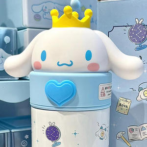350ml Sanrioed Cartoon Thermos Tasse 316 En Acier Inoxydable Thermos Mignon Kuromi Cinnamoroll Melody Tasse À Eau Portable Pour Enfants - Product Image 6
