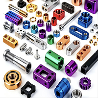 Raccords filetés CNC anodisés de couleur personnalisée, tous services d'usinage CNC disponibles