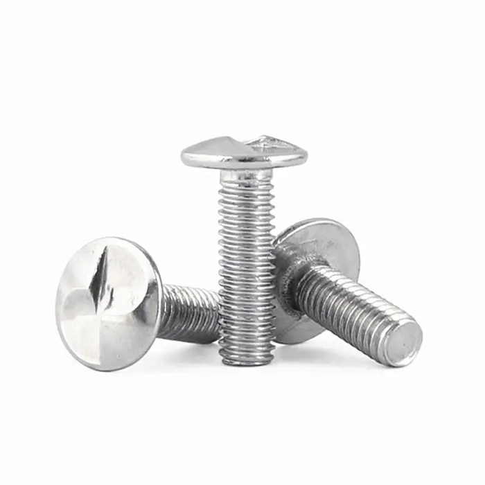 Security anti-theft screw SS slotted anti theft screw