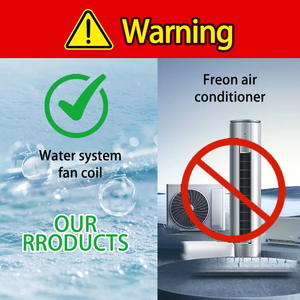 Aire acondicionado refrigerado por agua Mantener la temperatura interior Sistema de unidad de bobina de ventilador Aire acondicionado industrial - Product Image 6