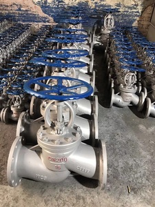 6 inch đông lạnh đúc gang 10 ''cắm đĩa A105 ống thổi Globe Giá Van - Product Image 4