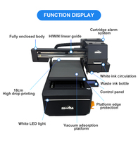 Mesin Printer UV DTF Low Noise Ringkas dan Portabel A3 untuk Pencetakan Alat Tulis