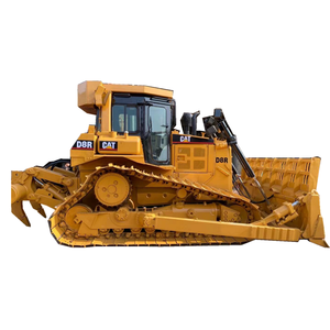 Bulldozer d'occasion CAT D8R d'origine japonaise, capacité de nivellement de 3,8 m, puissance de 131 CV, faible nombre d'heures de fonctionnement, en vente - Product Image 1