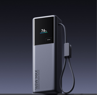 Batterie externe intégrée 20000 mAh 165W pour usage domestique intelligent
