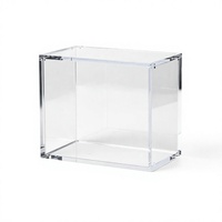 Vitrine en acrylique Geling pour boîte d'entraînement Elite, transparente, écologique, design détachable, carrée, moderne, petite, la plus vendue