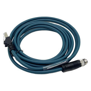 <span class=keywords><strong>Cable</strong></span> <span class=keywords><strong>Ethernet</strong></span> Industrial CAB-ETH-M03 100% Original y Nuevo, 3 <span class=keywords><strong>Metros</strong></span>, Codificado D, M12 a RJ45 para Lector <span class=keywords><strong>de</strong></span> Código <span class=keywords><strong>de</strong></span> Barras - Product Image 2