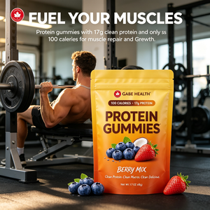 Private Label OEM Protein-Gummibärchen 17g Protein 100 Kalorien Beerenmischung Reines Protein-Supplement für Sportler - Product Image 1