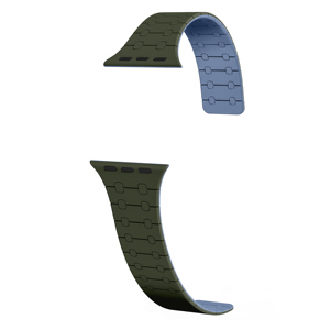 RYB Source Usine Silicone Bracelet Magnétique pour <span class=keywords><strong>Apple</strong></span> <span class=keywords><strong>Watch</strong></span> Ultra 49mm 45mm 44mm 41mm 40mm Bracelet de Montre en Caoutchouc de Bonne Qualité - Product Image 3