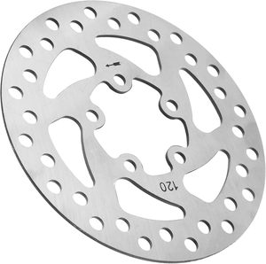 Rotor de frein <span class=keywords><strong>Niu</strong></span> Scooter <span class=keywords><strong>Kqi3</strong></span> Pro, rotor de frein 120mm Rotor de frein en acier inoxydable à 5 trous pour scooter électrique M365/PROPRO2 - Product Image 2