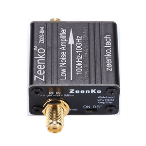 ZEENKO ZK09-BM 100KHz-10GHz ไวด์แบนด์ LNA แบตเตอรี่ในตัว RF ปรีแอมป์บูสเตอร์เข้ากันได้กับเครื่องวิเคราะห์ TinySA - Product Image 5