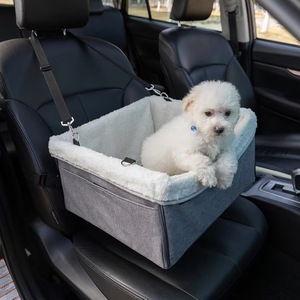 Siège auto pour chien, siège auto portable pour chien, transporteur de voyage avec ceinture de sécurité pour animaux de compagnie jusqu'à 24 lb - Product Image 2