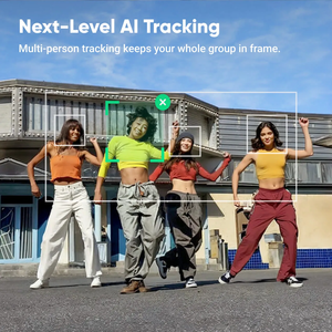 <span class=keywords><strong>Insta360</strong></span> <span class=keywords><strong>Flow</strong></span> 2 Pro AI Smartphone-Gimbal-Stabilisator 3-Achsen 360° Pan Tracking DockKit 4K 10H Selfie-Stick Stativ für iOS Android Handys - Product Image 3