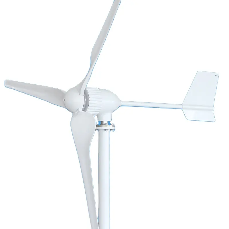 Dach 800w Wind generator für den Heimgebrauch Horizontal achse Windturbinen system