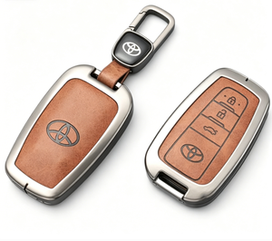 Housse de protection pour clé de <span class=keywords><strong>voiture</strong></span> en alliage d'aluminium sur mesure pour Toyota Willanda Rylin Rav 4 Hybrid 2024 - Product Image 6