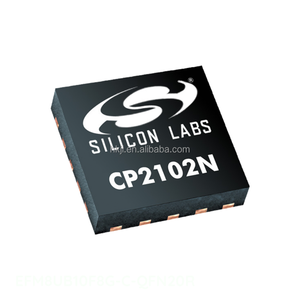 แผ่นสัมผัส20 WFQFN ชิ้นส่วนอิเล็กทรอนิกส์แบบฝัง EFM8UB10F8G-C-QFN20R ผู้จัดจำหน่ายที่ได้รับอนุญาต - Product Image 1
