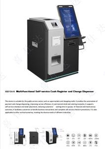 Terminal Punto de Venta con Pantalla Táctil de 15.6 Pulgadas, Quiosco de Pago con Aceptador de Billetes y Monedas para Tiendas de Alimentos y Centros Comerciales - Product Image 3