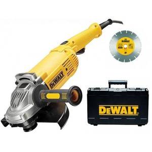 Dewalt Angle Grinder 185mm 2400W Metal Cutting Tool <b>Kit</b> - Product Image 1