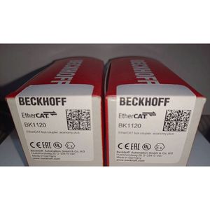 Coupleur de bus EtherCAT Beckhoff BK1120 Economy Plus, module d'automatisation industrielle, fabriqué en Allemagne - Product Image 1