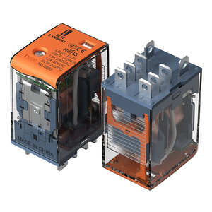 Relé Electromagnético Intermedio Pequeño LANBOO F18 HH54 MY AC DC 12 24 <span class=keywords><strong>220V</strong></span>, Relé Transparente Grande de 8 Pines - Product Image 1