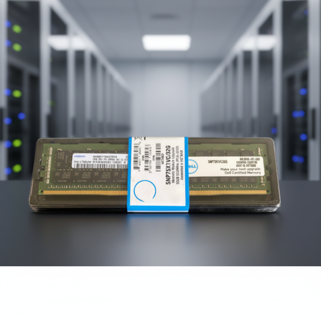 64GB DDR4 3200AA SNPP2MYXC/64G AA799110 P2MYX ECC Registered CL22 1.2V 288-Pin RDIMM Dual Rank X4 Server Memory