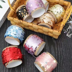 Filato Acrilico Misto YI NUAN Effetto Goccia d'Acqua Lucido 50g/rotolo, Filato per Uncinetto ad Alta Tenacità per Lavori a Mano - Product Image 3