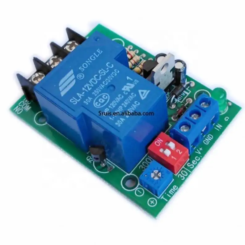 power delay disconnection time relay mode 30A Power failure monitoring timeout circuit 12V24V