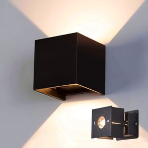 Up Waterproof IP65 <b>Cube</b> Led Wall Lamp Aluminum Adjustable Decoration Wall-Mounted Garden Porch <b>Light</b> 2700-6500K 50000h CRI80 - Product Image 1