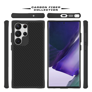 Per <span class=keywords><strong>Samsung</strong></span> Galaxy <span class=keywords><strong>S22</strong></span> custodia per telefono In TPU 2 In 1 combinata con copertura In fibra di carbonio nera di tendenza Ultra popolare per <span class=keywords><strong>Samsung</strong></span> <span class=keywords><strong>S22</strong></span> Plus - Product Image 4