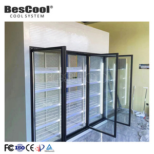 Display personalizzato Walk-in frigo Freezer -25 °C porta in vetro commerciale cella frigorifera per latte fresco <span class=keywords><strong>Cola</strong></span> birra - Product Image 2