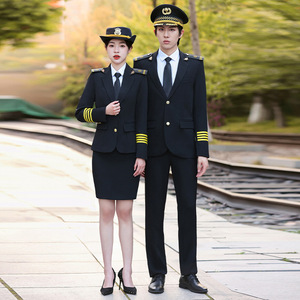 Air China Pilot Uniform Men Long Sleeve Polyester Airline Use Fall 2025 - Product Image 4