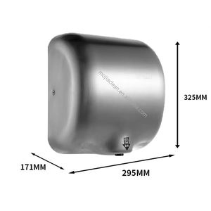 OEM 도매 하이 퀄리티 CE 인증 304 스테인레스 스틸 자동 손 건조기 전기 공용 욕실 상업용 - Product Image 5