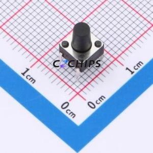 TS013-CBW1FH8.5 Tactile Switch Through hole-4P,6x6mm Switch Single Pole Single Throw Round Button 2.5N Through Hole - Product Image 1