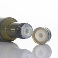 Stocké En Gros 31.5x24mm 31.5*24mm couvercle en aluminium en plastique verseur d'huile d'olive de noix de coco verre bouteille casquettes