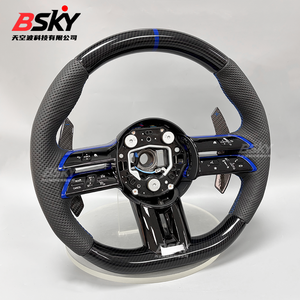 Pour <span class=keywords><strong>Mercedes</strong></span> Benz Dragonfly W204 W205 W206 W212 W213 W221 X253 Parfaitement compatible avec le volant en fibre de carbone d'origine - Product Image 4