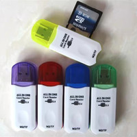 Lector de Tarjetas JYD CR034 USB2.0 4 en 1 SD/MS/TF/M2, Conversor de Tarjetas de Memoria