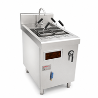 Cuiseur et bouilloire à pâtes électrique professionnel à trois foyers en acier inoxydable SUS304, puissance 8 kW, pour cuisine de restaurant