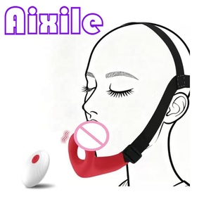 Vibratore per Pene con Fascia Regolabile, Giocattolo Sessuale Orale, Stimolatore Clitorideo e del Capezzolo, Anello Vibrante per Pene, Giocattolo Sessuale per Donne - Product Image 1