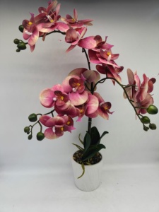 Orchidea Phalaenopsis artificiale per ghirlande e ghirlande primaverili - Product Image 2