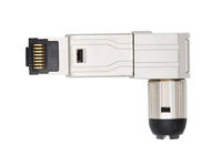 Connecteur Ethernet RJ45 Mâle 2026 SIGNAL Cat5/Cat6/Cat7 4/8 Broches 60V 1.5A Contact en Laiton Boîtier en Alliage de Zinc IP67/IP68 Audio
