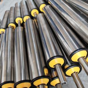 Rouleau de convoyeur OD 38mm 50mm 60mm Sièges de roulement en plastique Rouleau de gravité - Product Image 2