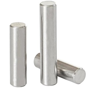 Goupilles de centrage cylindriques en acier inoxydable 304, entièrement filetées M2.5, finition polie, taille personnalisée, vente en gros - Product Image 6