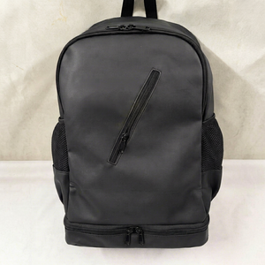Customize high quality Sports backpack in Artificial Leather with multiple pockets and two <b>water</b> <b>bottle</b> pockets - Product Image 1
