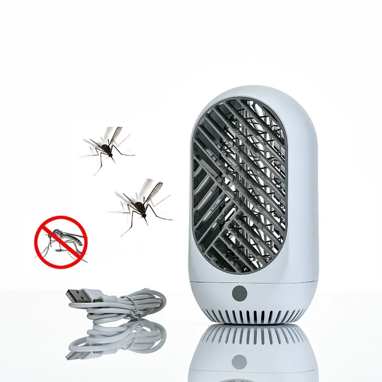 Hot Sale Pest Control Mini Mosquito Killing Trap Repellent Lamp Rechargeable Led UV Mosquito Killer Lamp