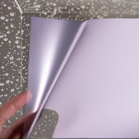 Feuille d'autocollants adhésifs PET brillants/mats Topa White imperméables, format A4, personnalisables pour l'utilisation de parfums