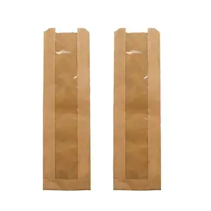 Paper Bags Kraft Printing Wine Gift Zip Packing Square Bottom Plastic Box Grocery Gold Gift Coffee 25Kg Brown Kraft Paper Bag