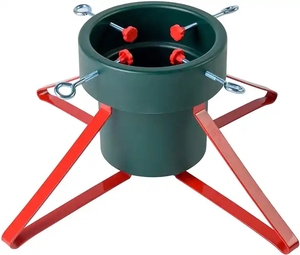 Accepter OEM et ODM 2023NEW nouveau style de support de sapin de Noël en plastique automatique pour arbre réel - Product Image 6