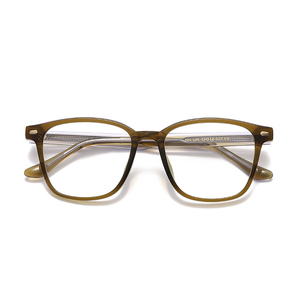Monturas de gafas rectangulares de borde completo, color sólido, anti-UV, para adultos, unisex, corrección de la visión - Product Image 6