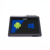 Sistem Terminal POS All-in-One Edobbo 11,6 Inci dengan Intel Core I3/i5/i7 Android & Windows, Fungsi SDK NFC Terintegrasi, untuk Penggunaan Dalam Ruangan